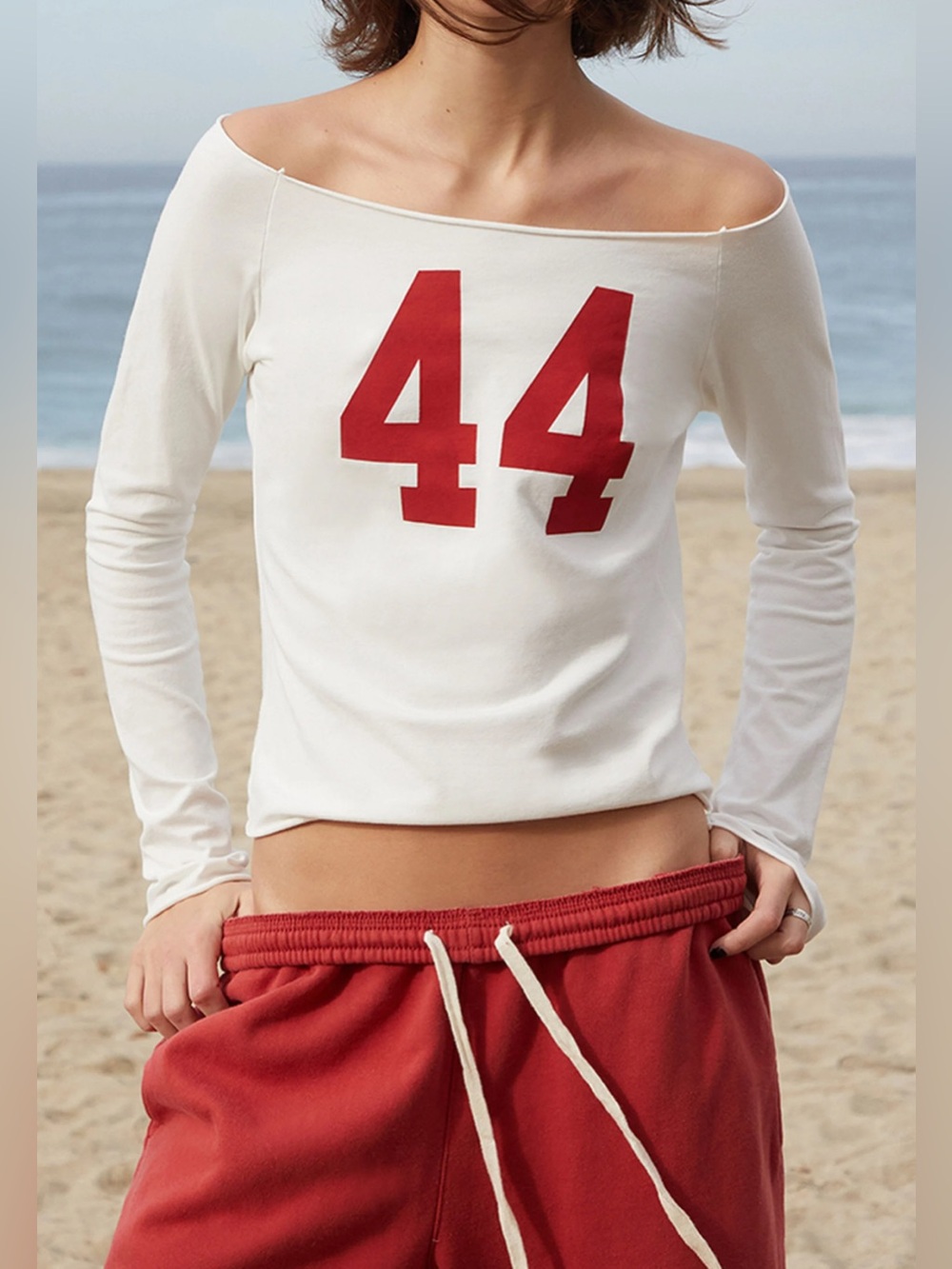 JOHN GALT PacSun White 44 Bonnie Off the Shoulder Top